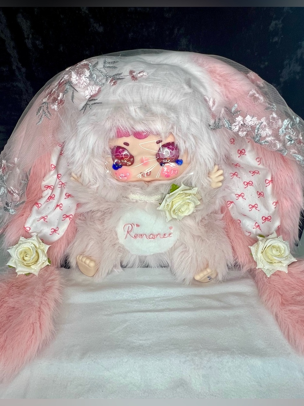Jiimo Rose Dream Island Romance Bride Bunny Plush Doll SPECIAL EYES - Picture 1 of 12
